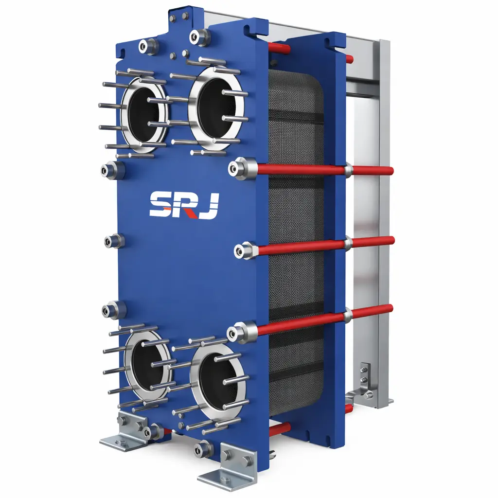 semi welded plate heat exchanger