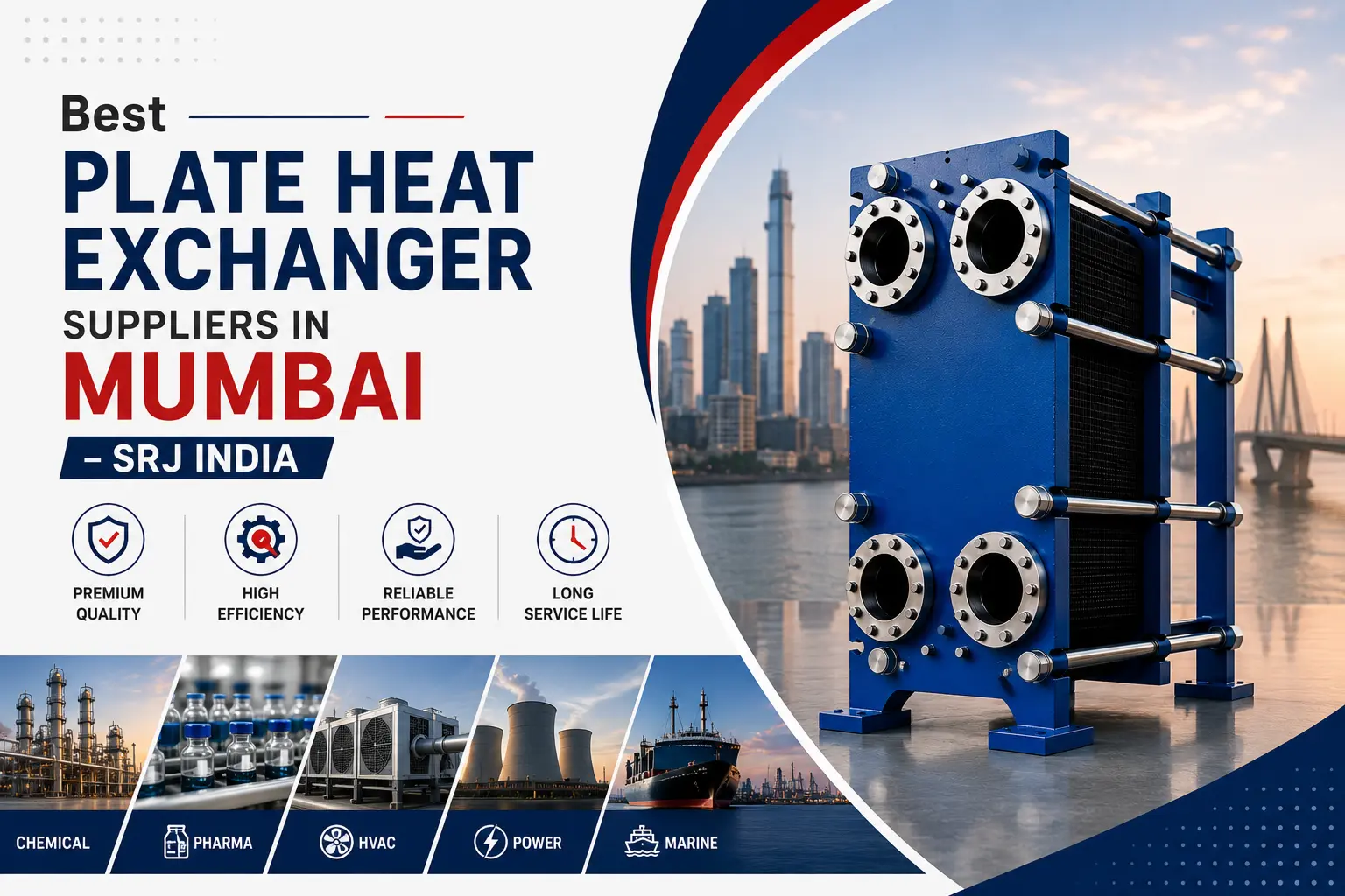 Plate heat exchanger suppliers in Mumbai – SRJ semi-welded unit for chemical plant