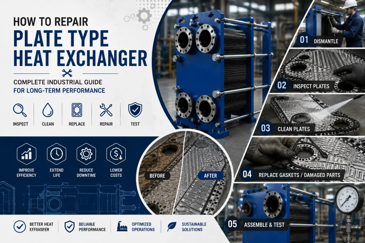 How to Repair Plate Type Heat Exchanger: Complete Industrial Guide for Long-Term Performance