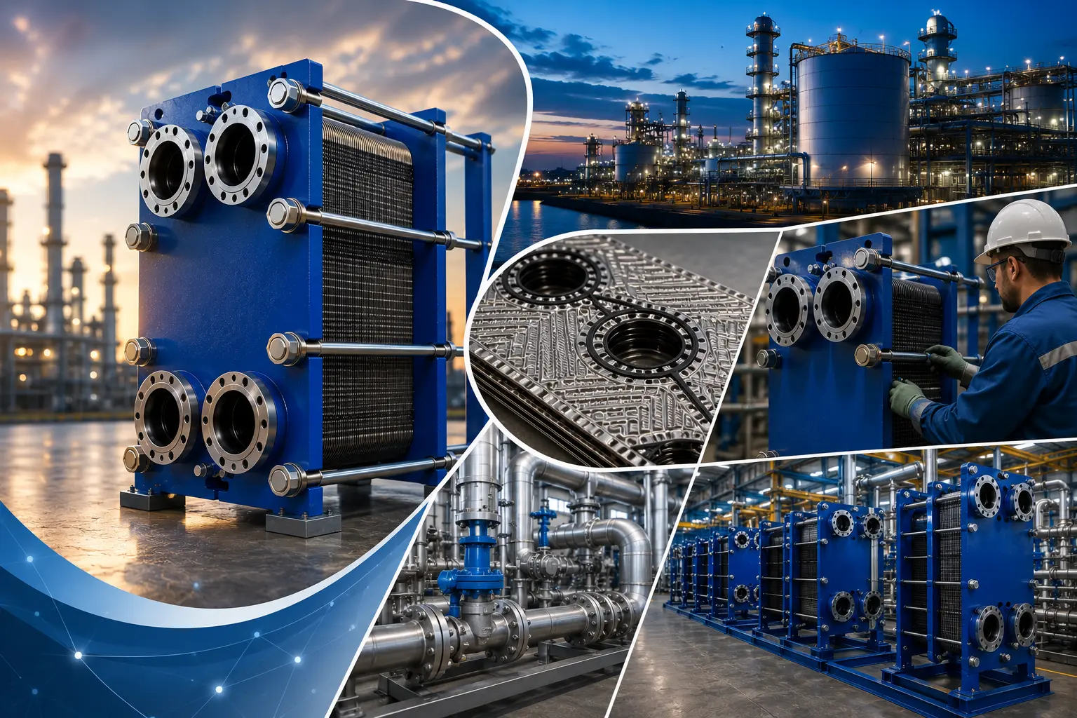 plate heat exchanger suppliers in gidc tapi industrial system