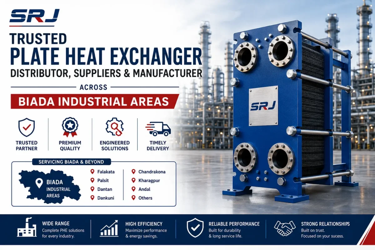 Trusted Plate Heat Exchanger Distributor, Suppliers & Manufacturer Across BIADA Industrial Areas