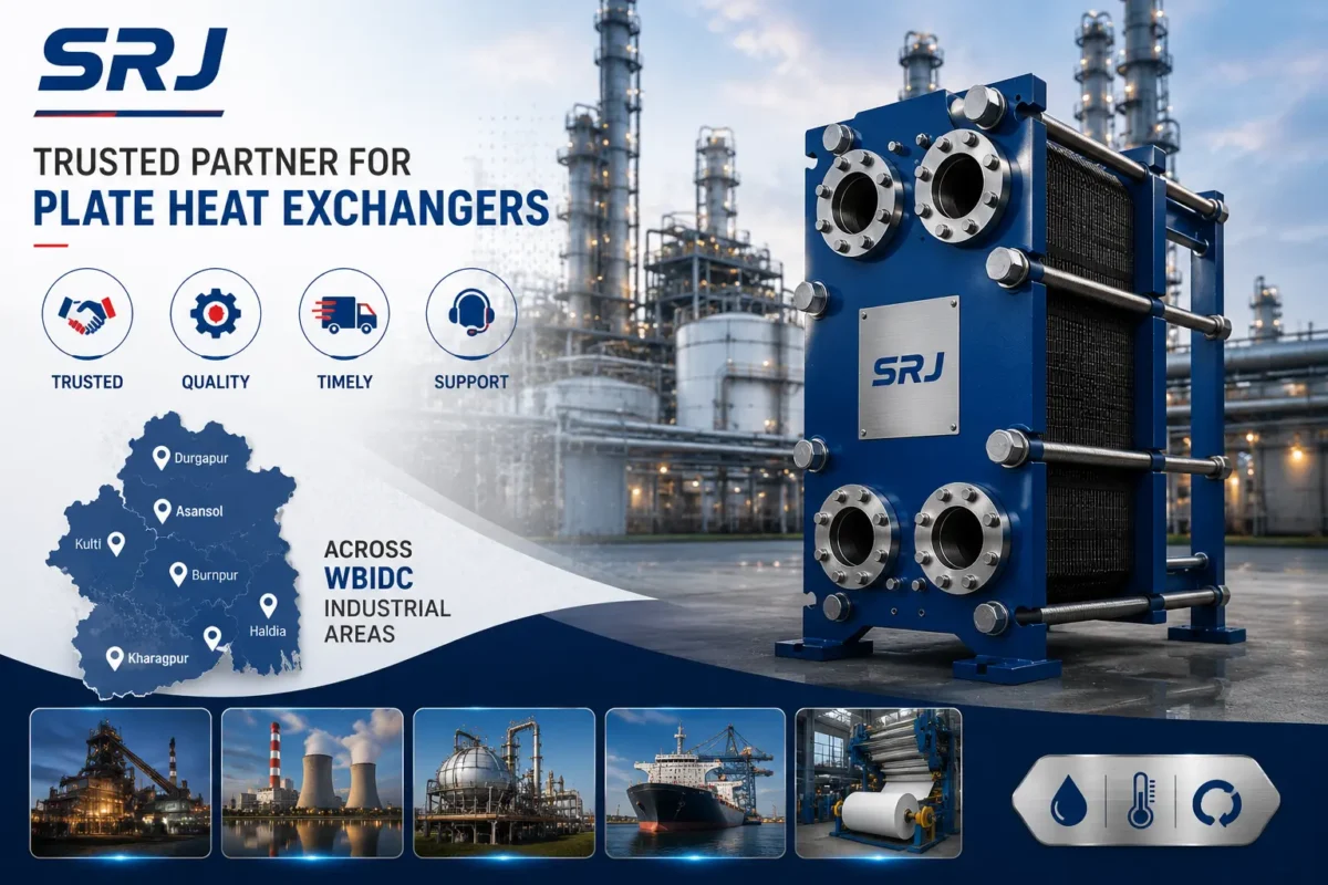 Trusted Plate Heat Exchanger Distributor, Suppliers & Manufacturer Across WBIDC Industrial Areas