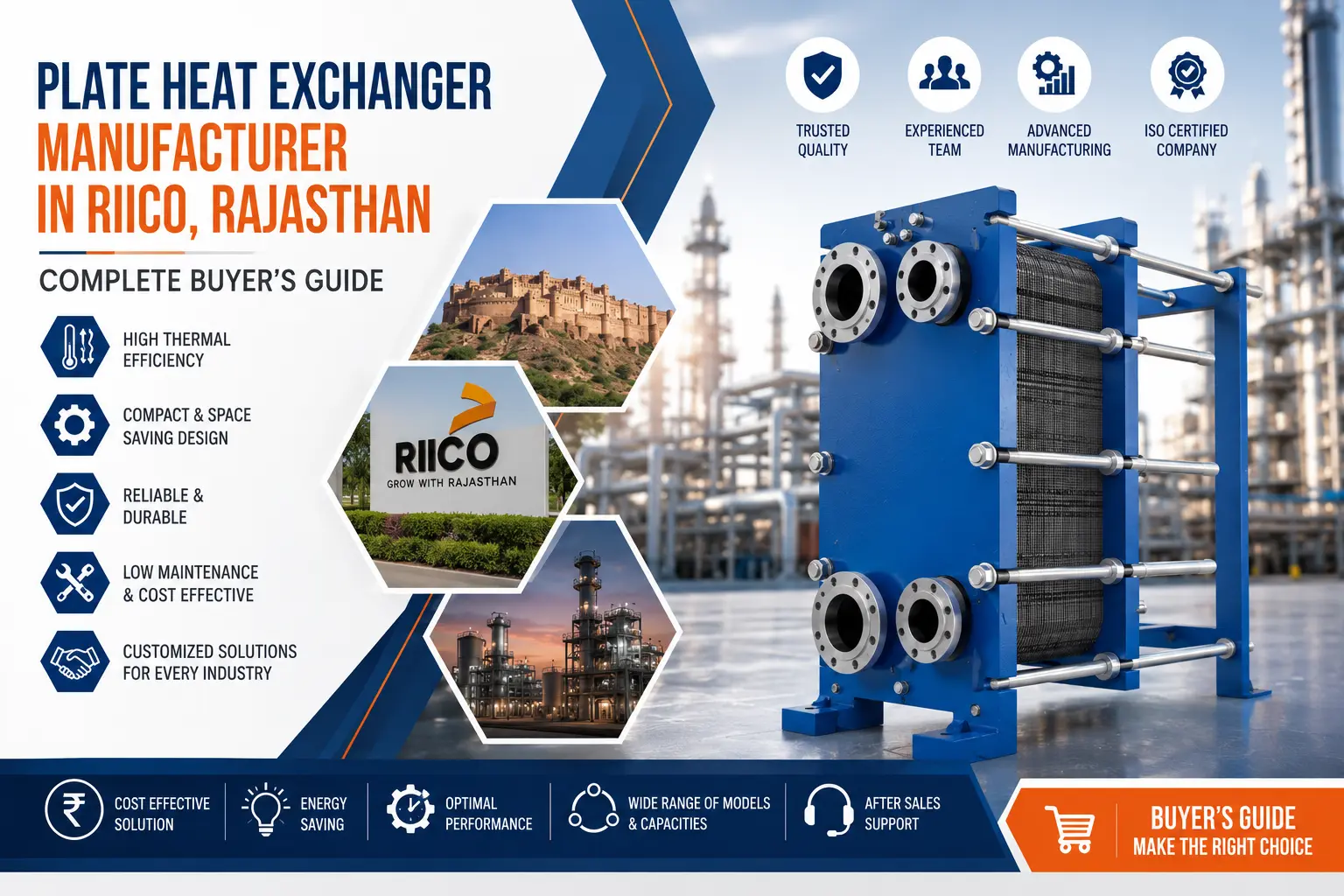 Plate Heat Exchanger Manufacturer in RIICO Rajasthan