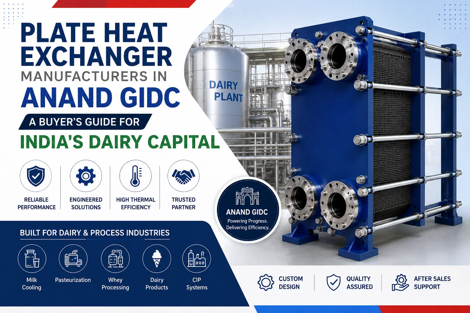 Plate Heat Exchanger Manufacturers in Anand GIDC | SRJ