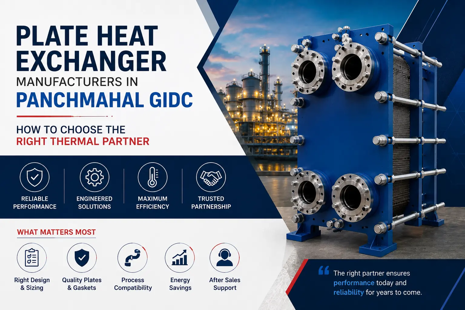 Gasketed plate heat exchanger by SRJ Heatt Exchangers for industries in Panchmahal GIDC