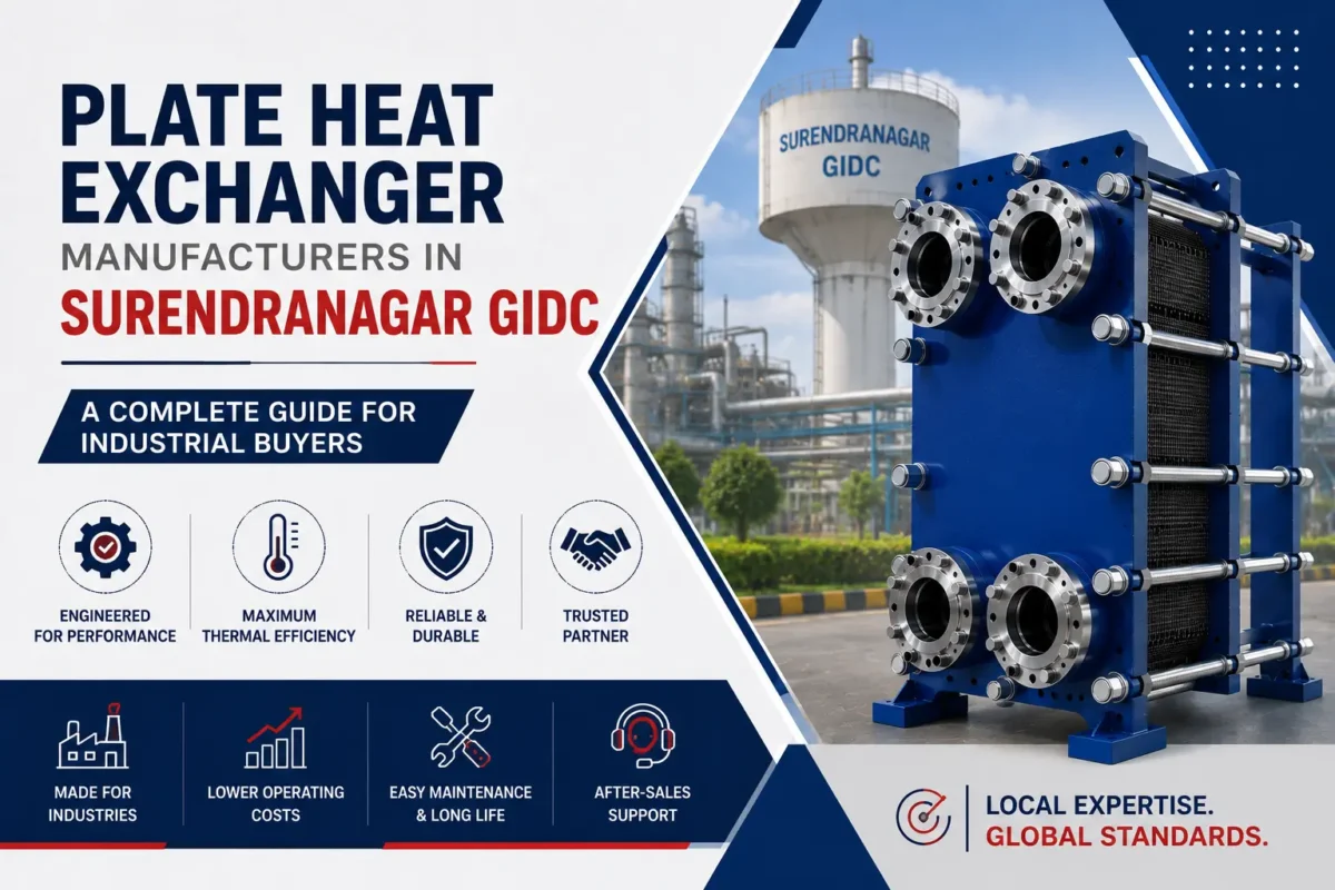 Plate Heat Exchanger Manufacturers in Surendranagar GIDC: A Complete Guide for Industrial Buyers